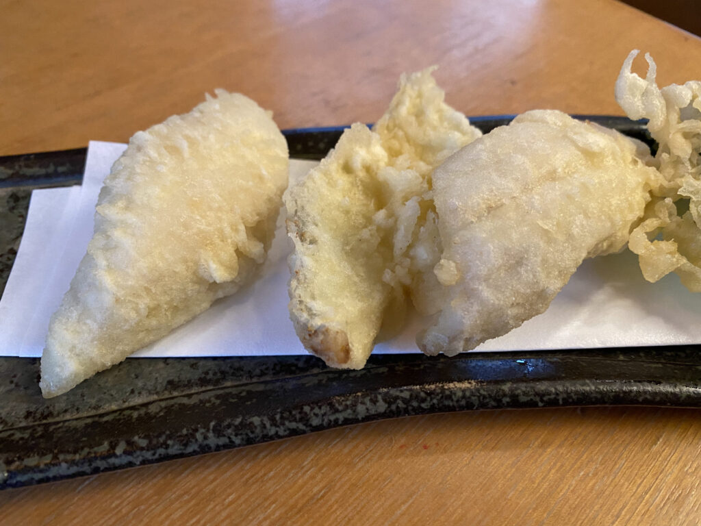 太刀魚の天ぷら